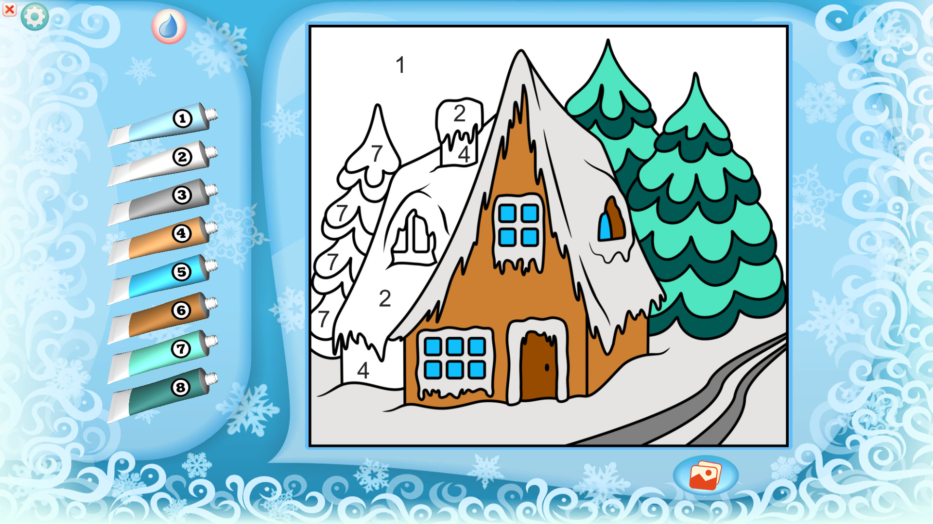 Color by Numbers – Christmas