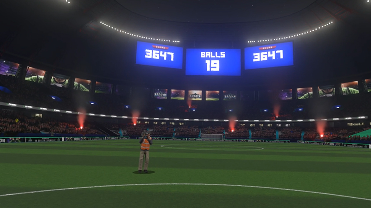 Virtual Soccer Zone