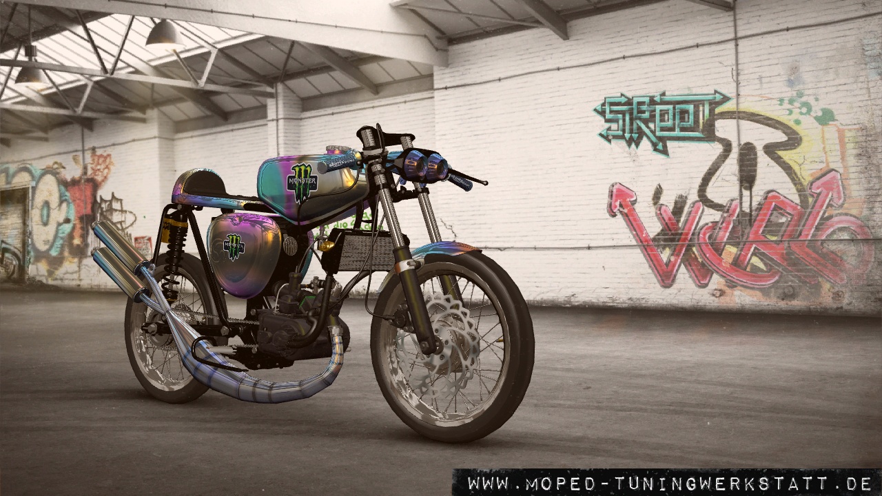 Simson Tuningwerkstatt 3D