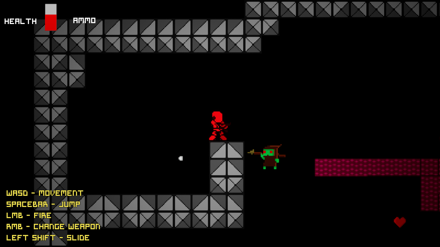 Pixel Robot Hunter