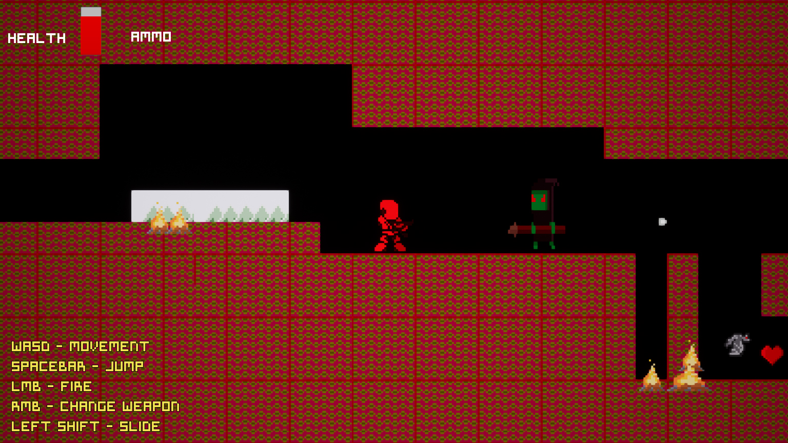 Pixel Robot Hunter