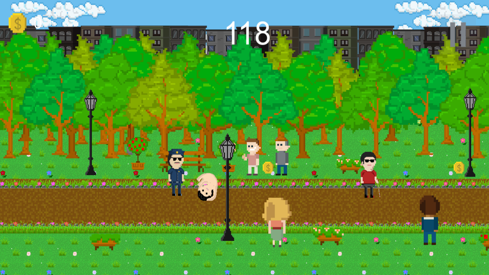 Running Naked Simulator 2019