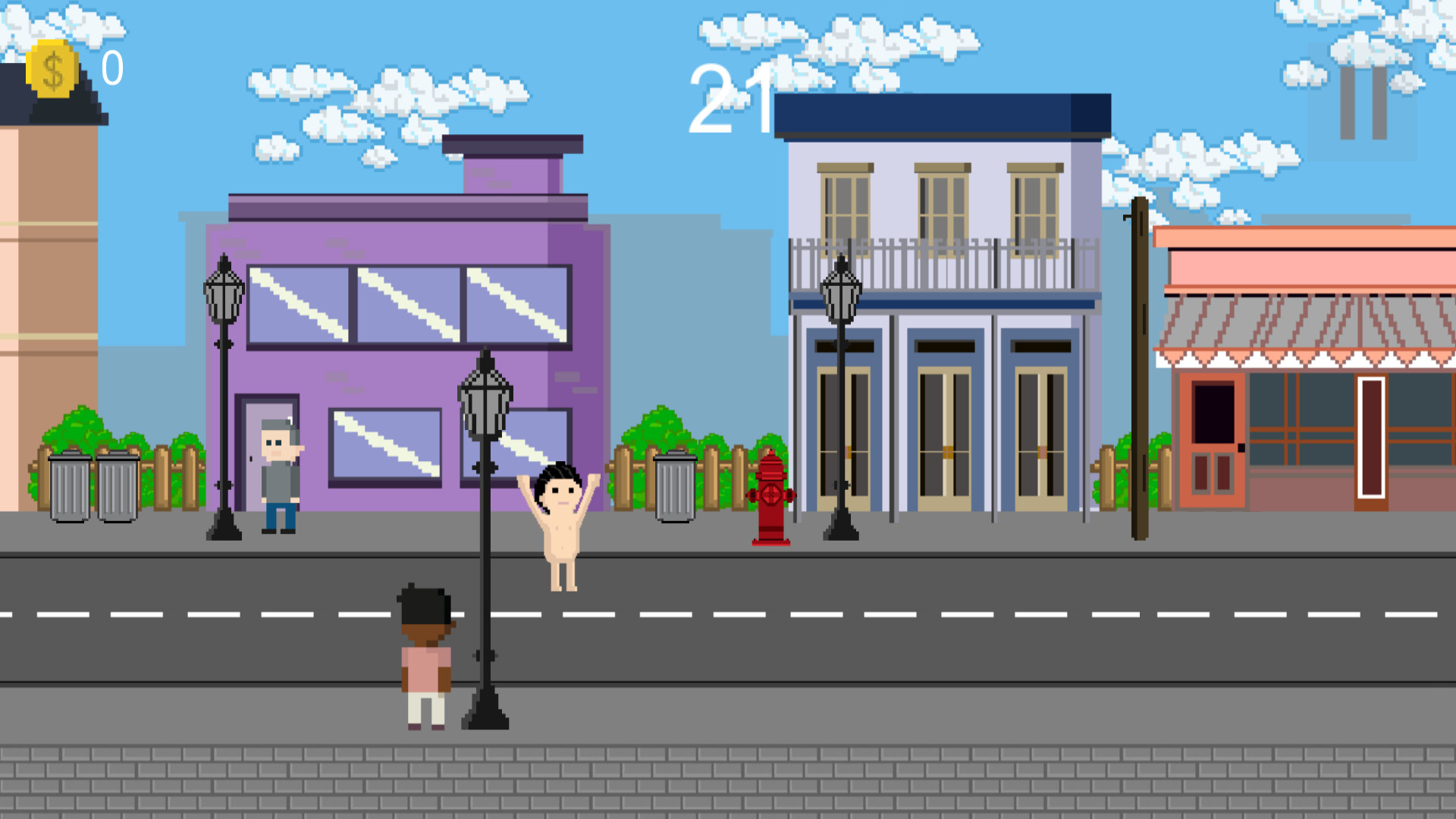 Running Naked Simulator 2019