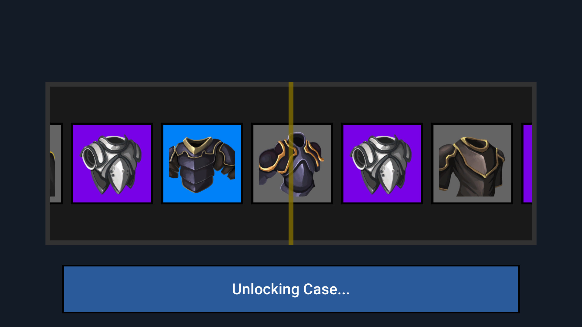 Case Simulator Weapons and Armors