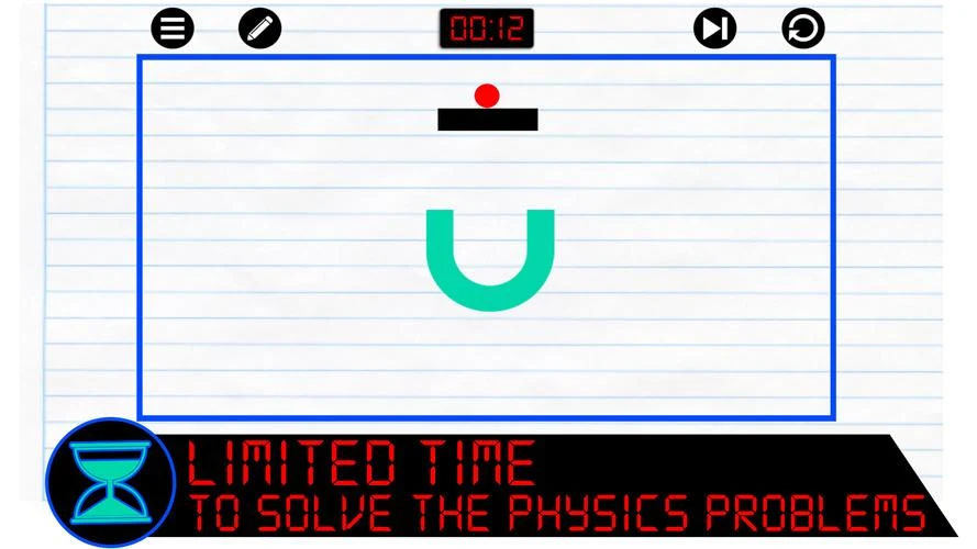 Physics Drop Countdown