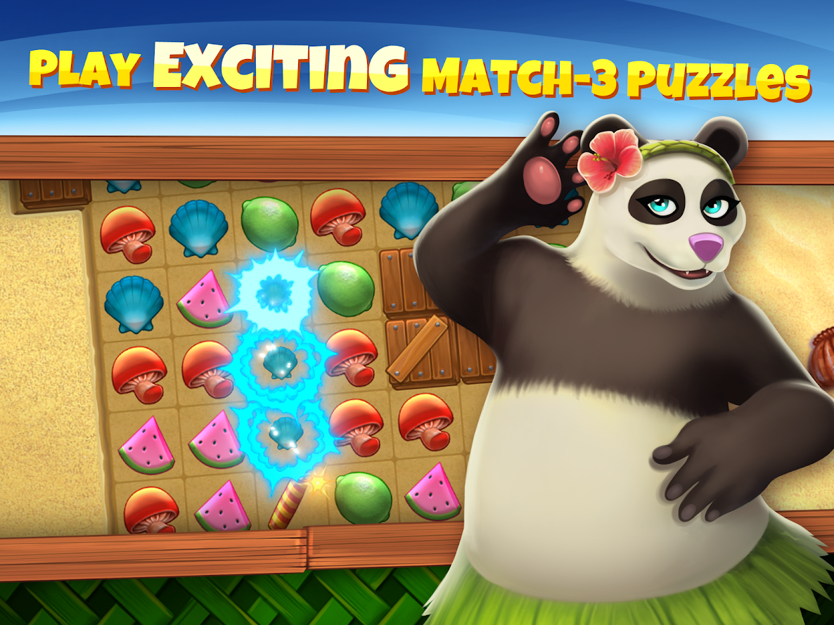 Animal Cove: Solve Puzzles &amp; Customize Your Island