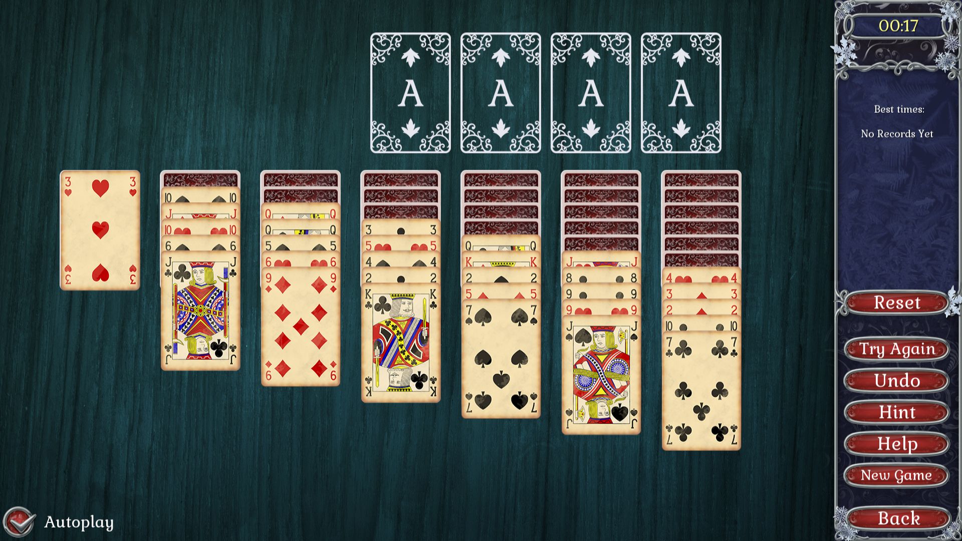 Jewel Match Solitaire Winterscapes