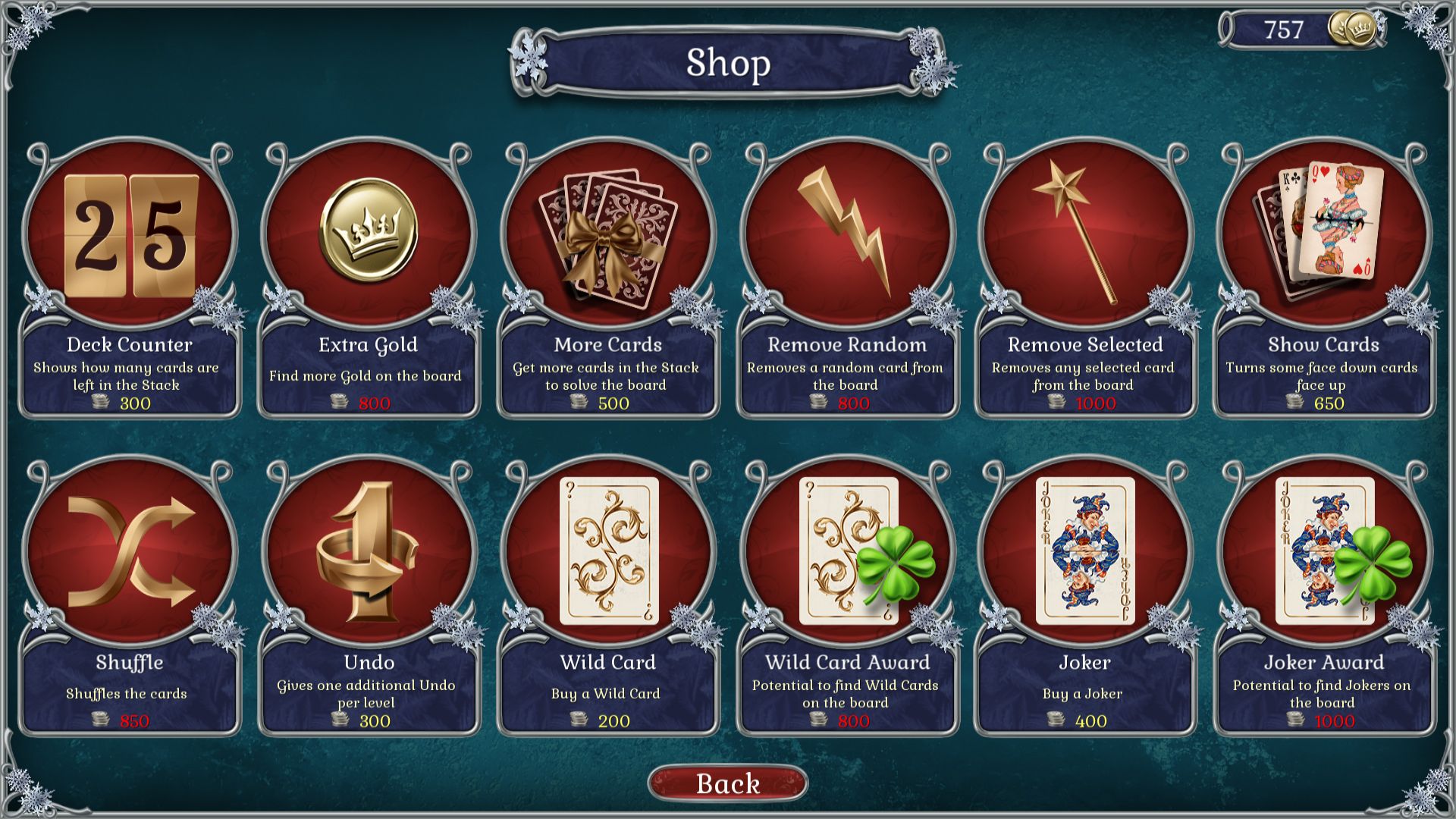 Jewel Match Solitaire Winterscapes