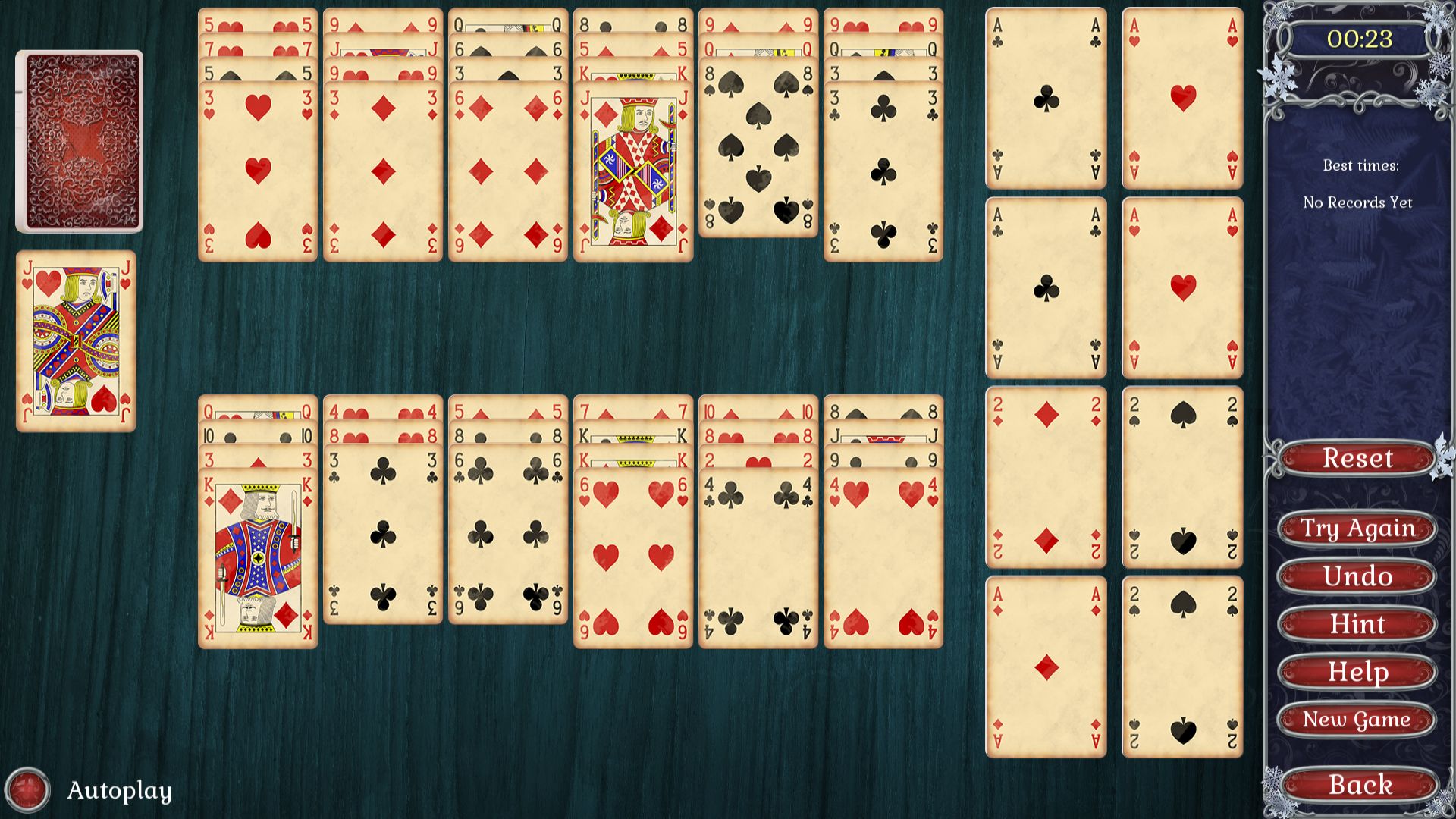 Jewel Match Solitaire Winterscapes