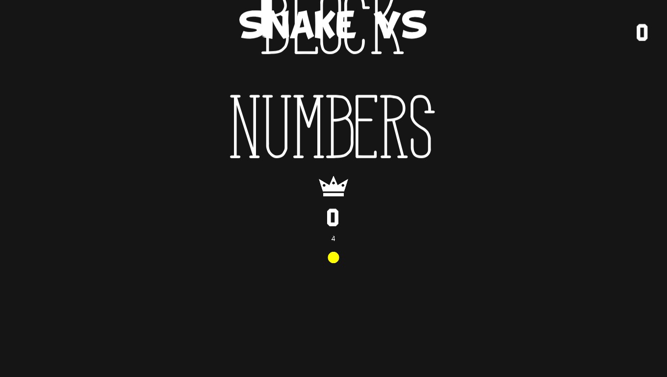 Snake VS Block Numbers