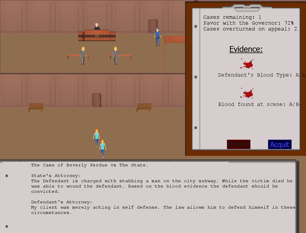 Judged: A Court Simulator