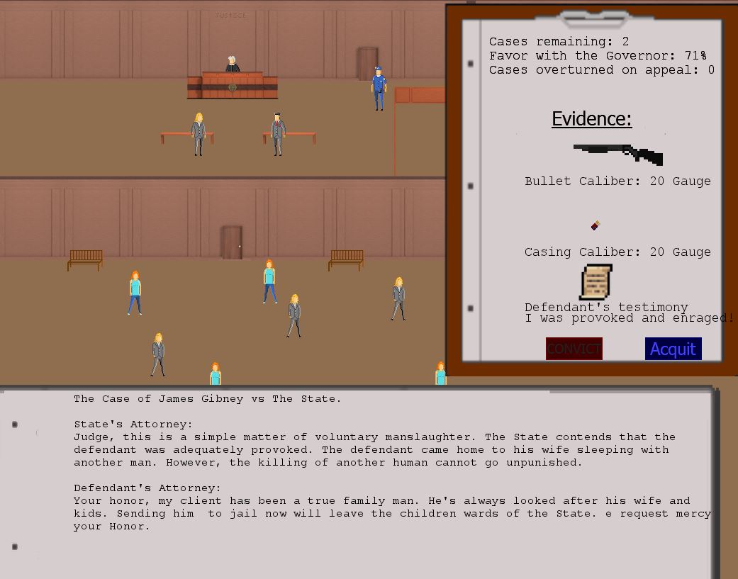 Judged: A Court Simulator