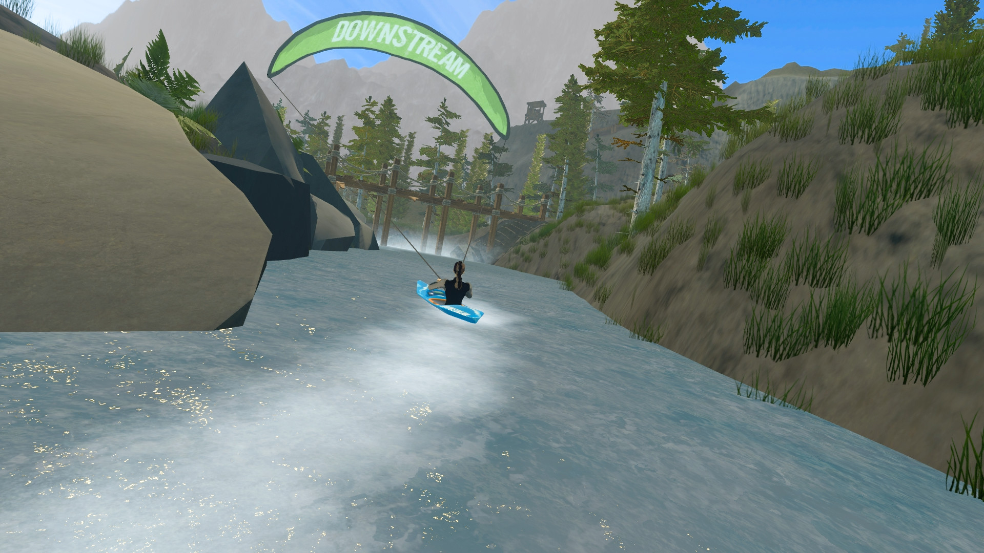 DownStream : VR Whitewater Kayaking