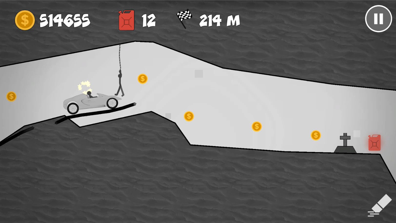 Stickman Racer Road Draw 2