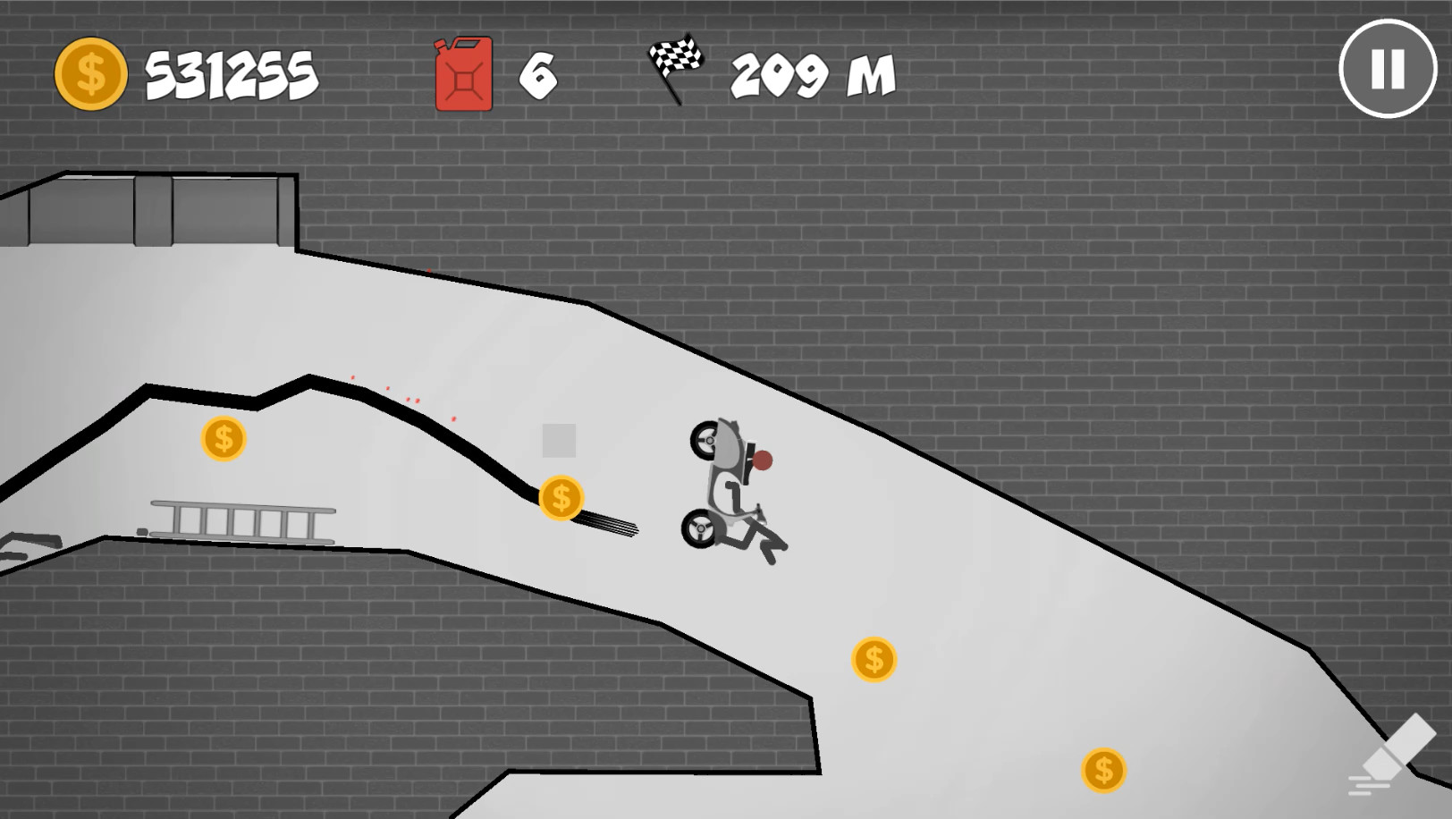 Stickman Racer Road Draw 2