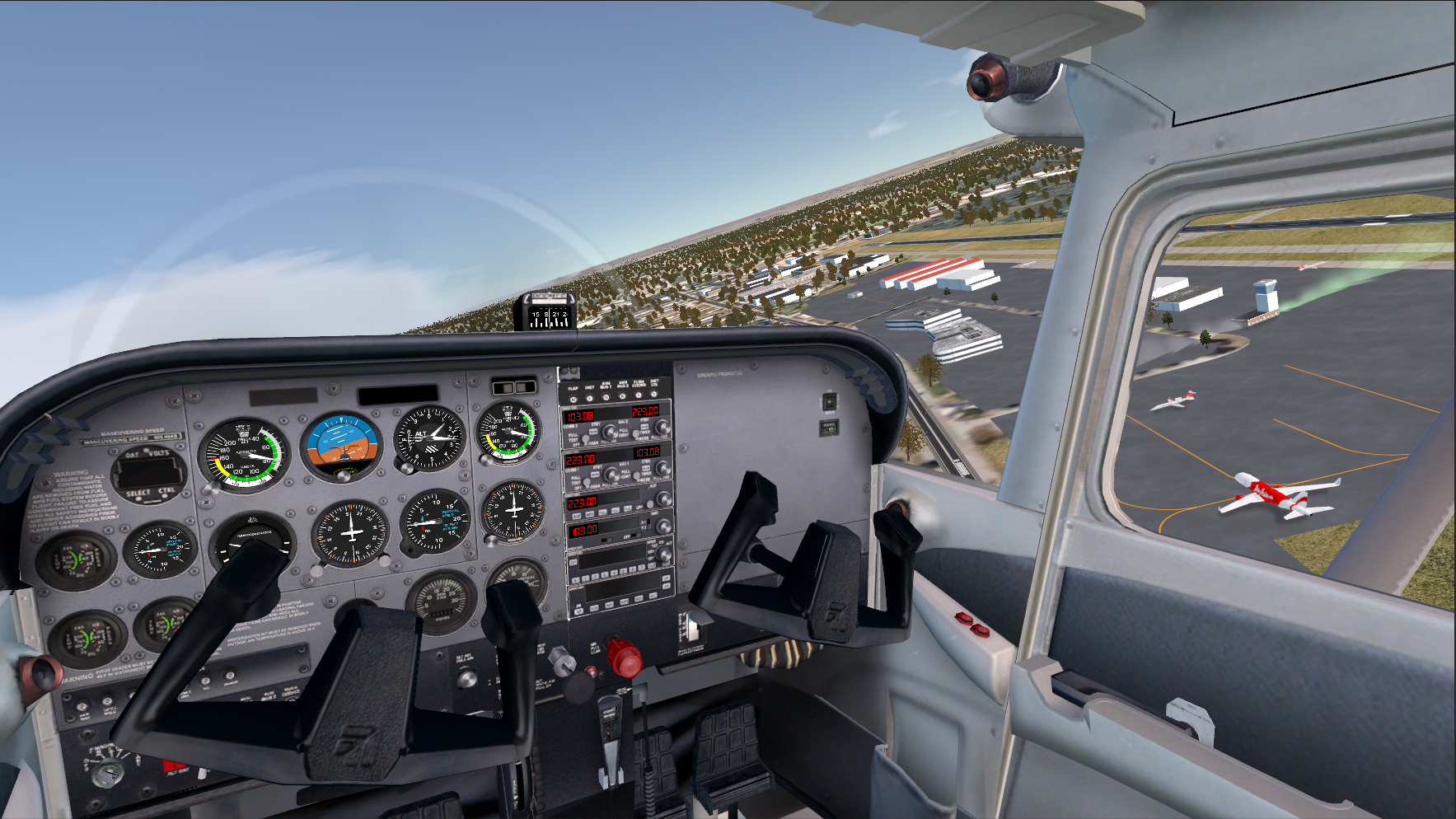 VR Flight Simulator New York – Cessna