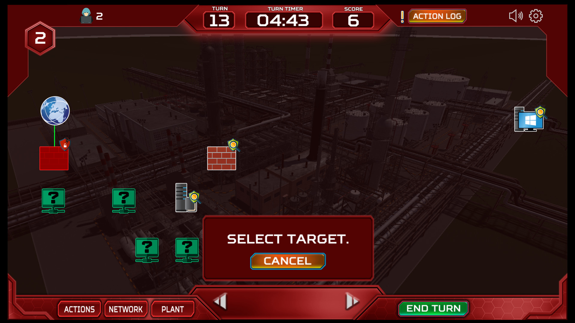 ThreatGen: Red vs. Blue