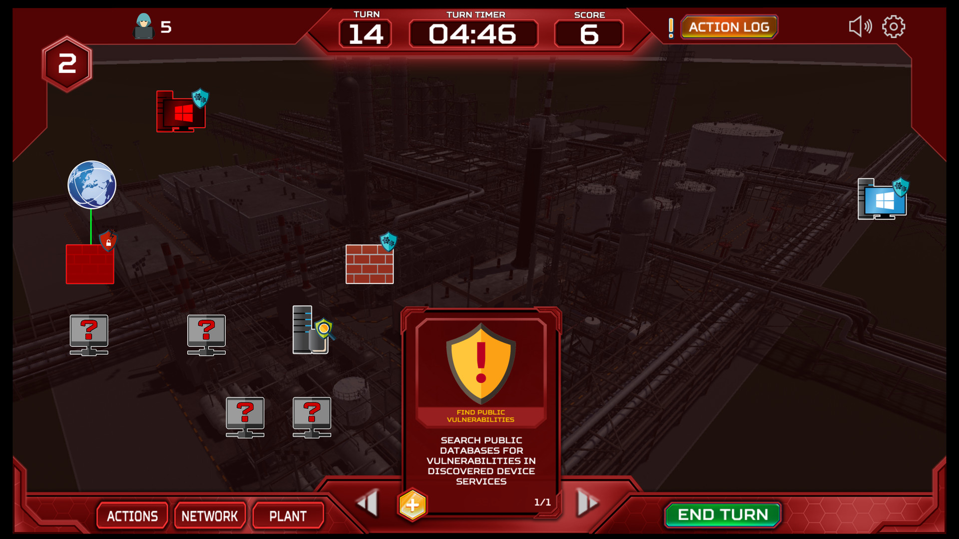 ThreatGen: Red vs. Blue
