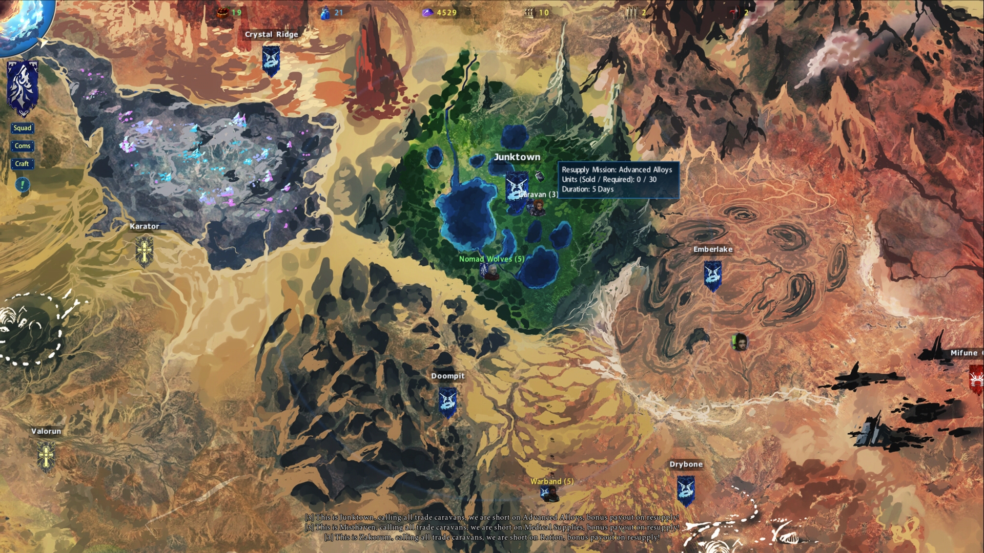 Nomads of the Fallen Star