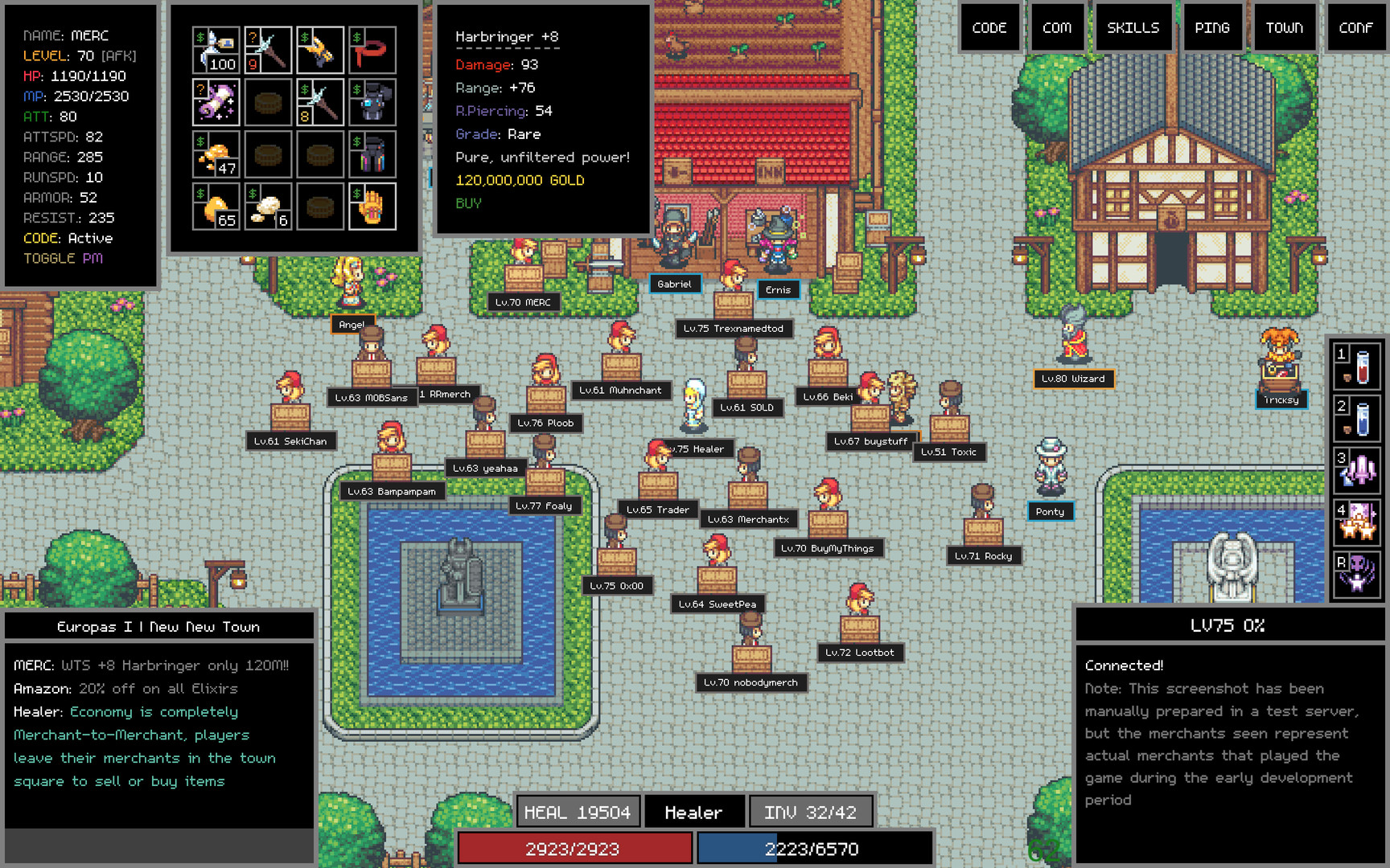 Adventure Land: The Code MMORPG