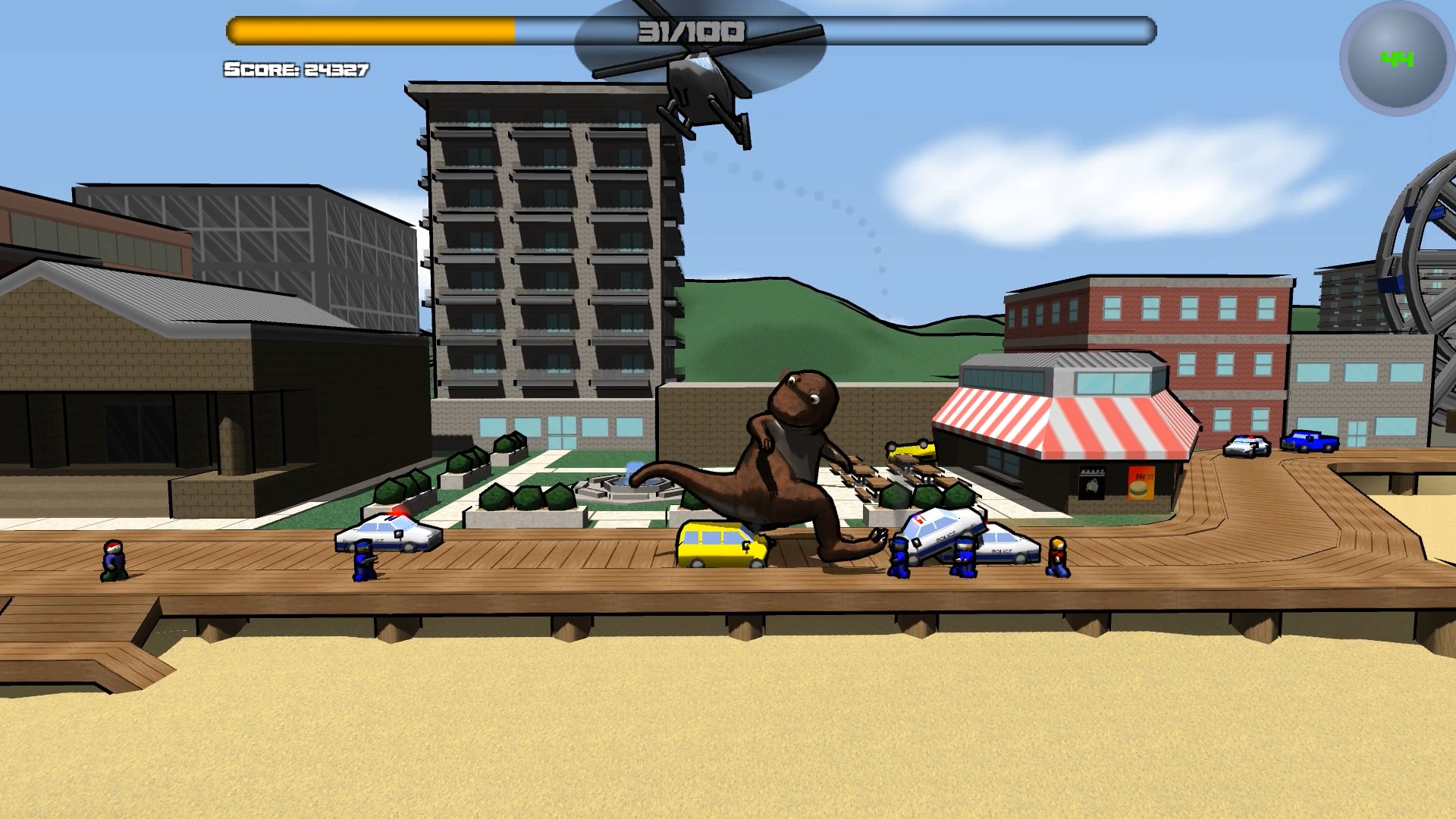 Attack of the Giant Mutant Lizard