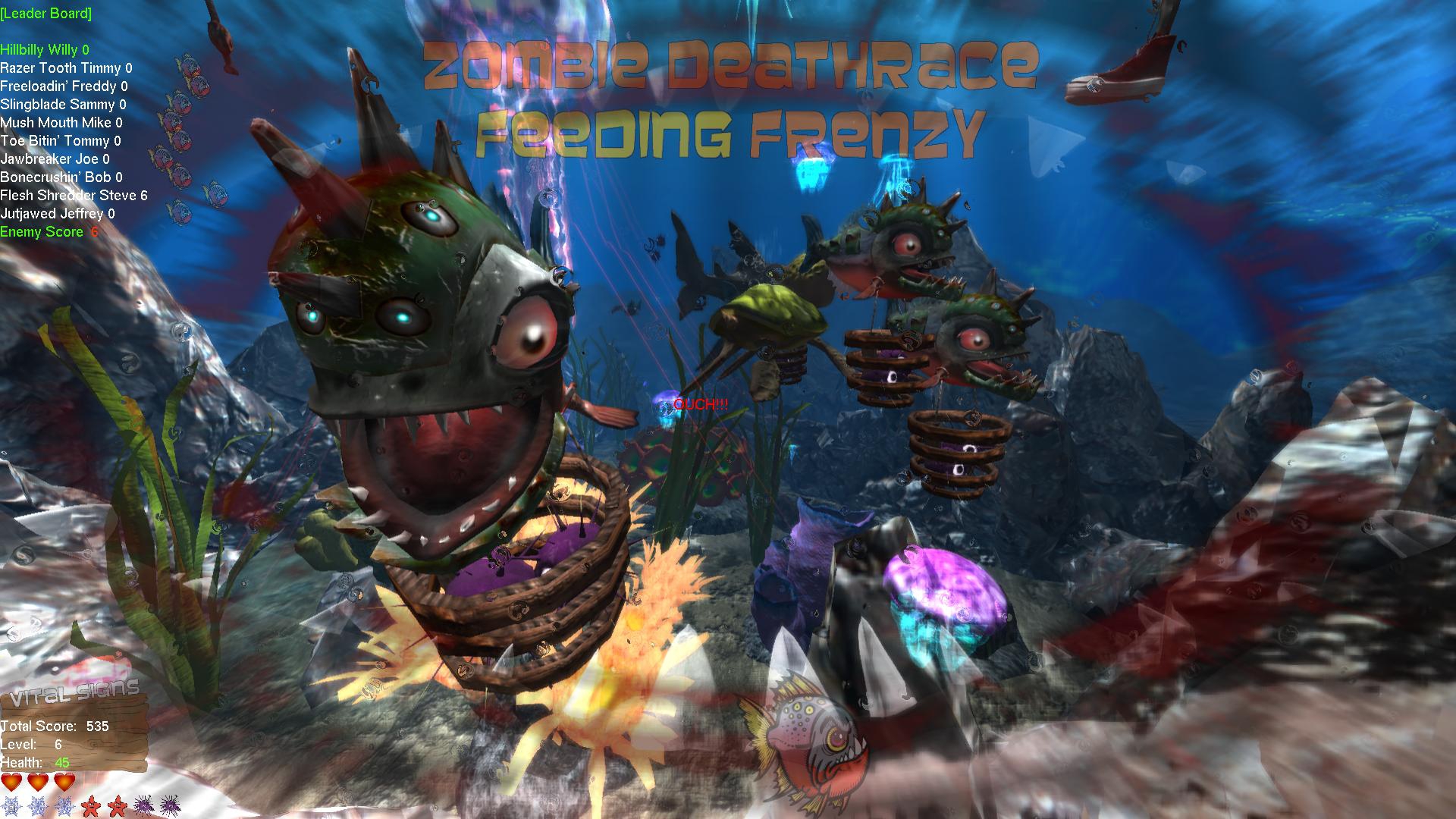 Zombie Deathrace Feeding Frenzy