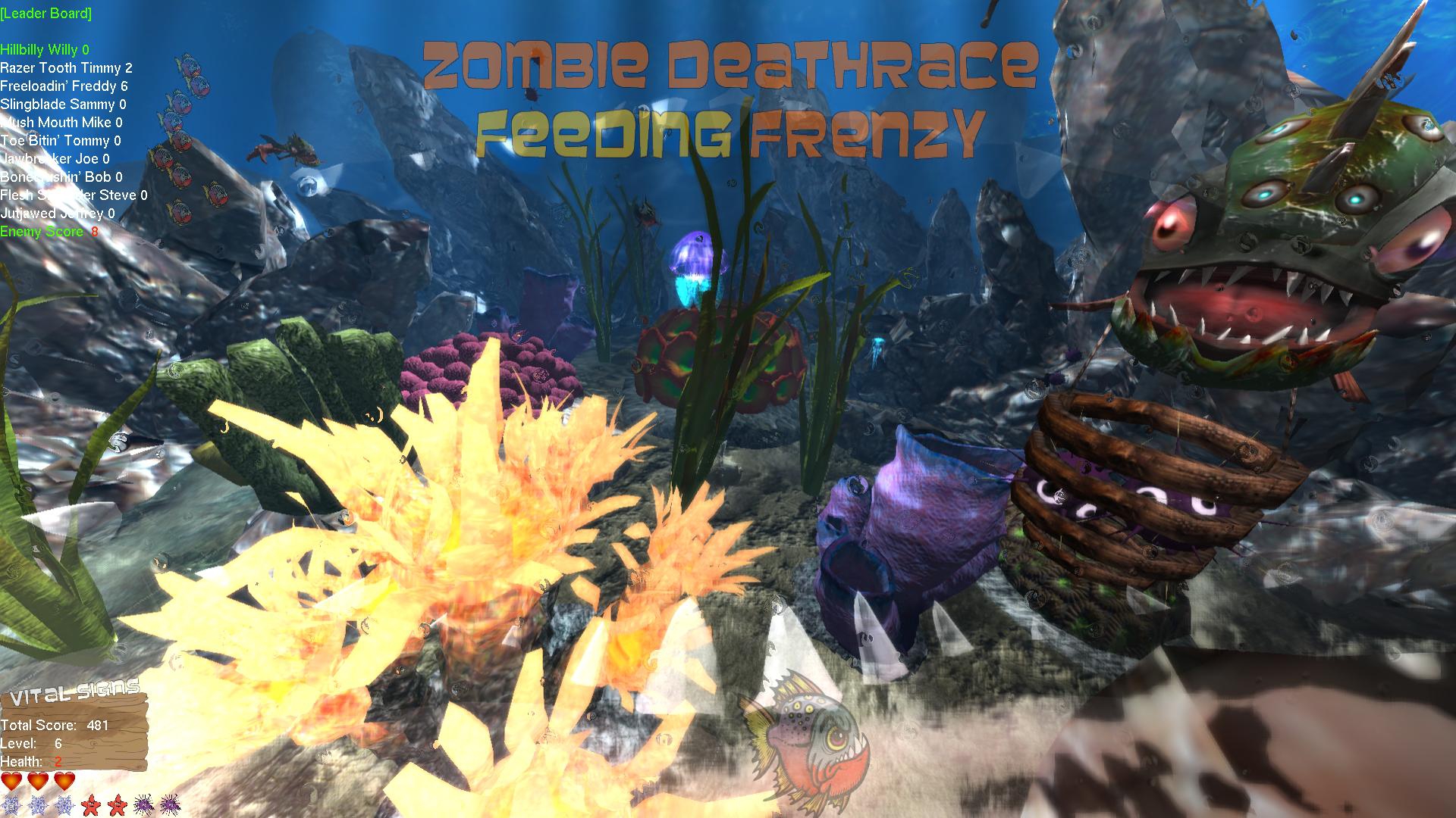Zombie Deathrace Feeding Frenzy