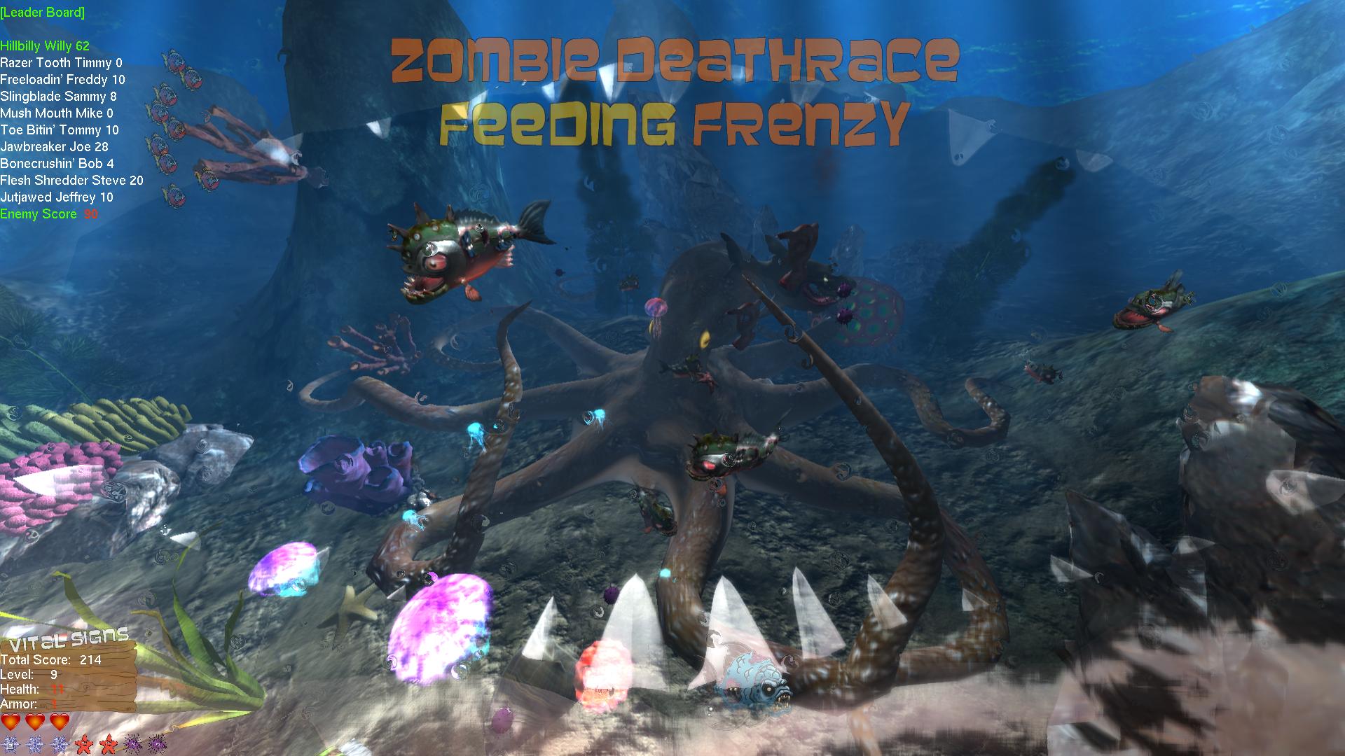 Zombie Deathrace Feeding Frenzy