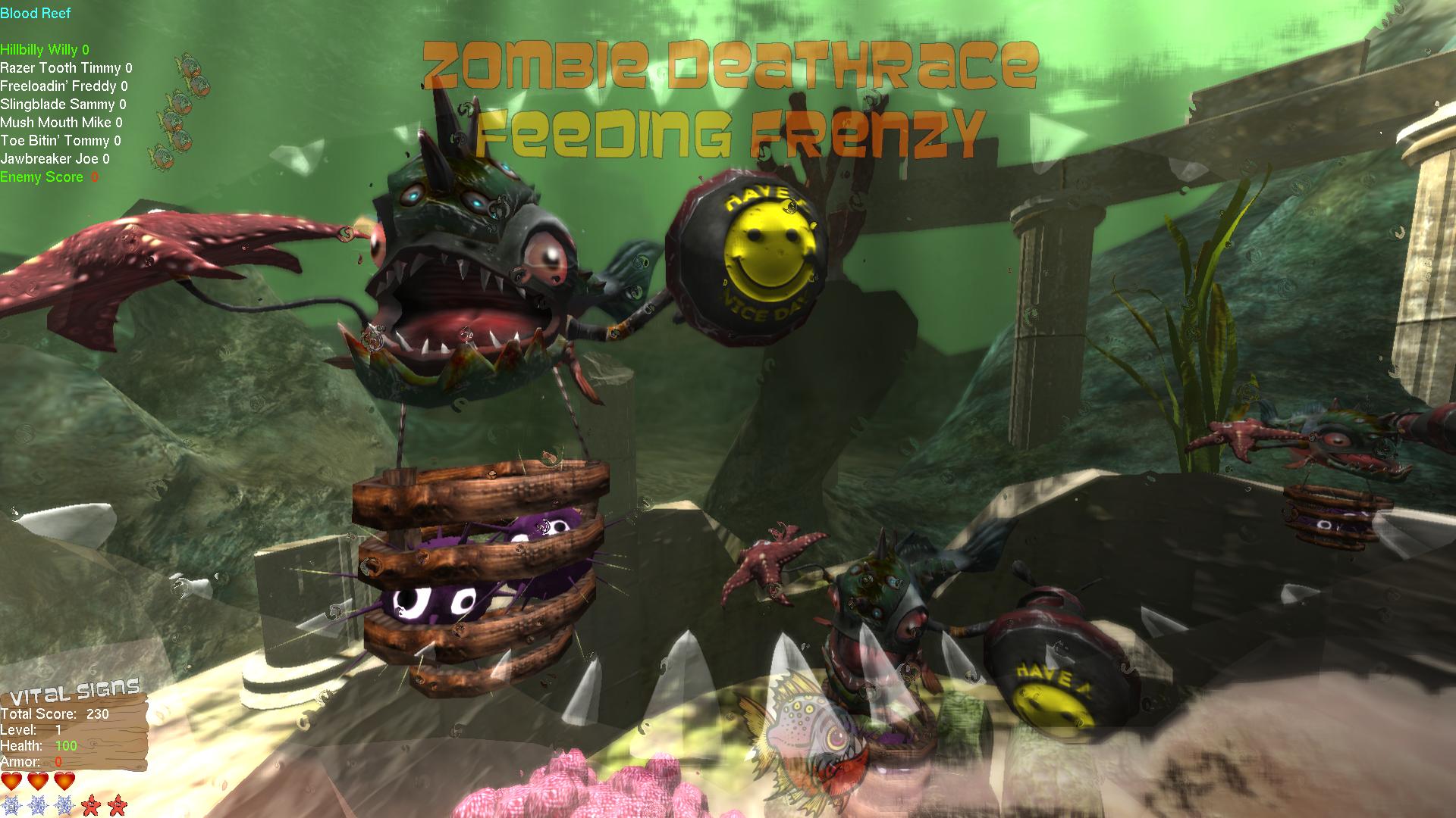 Zombie Deathrace Feeding Frenzy