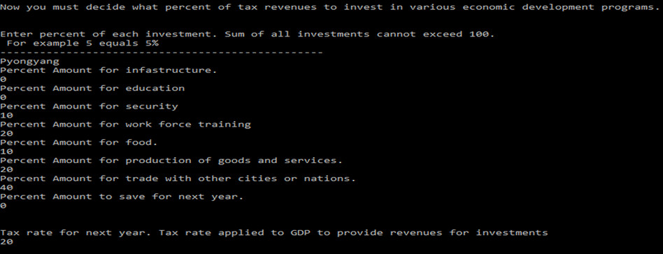 Area Cooperation Economic Simulation: North Korea (ACES)