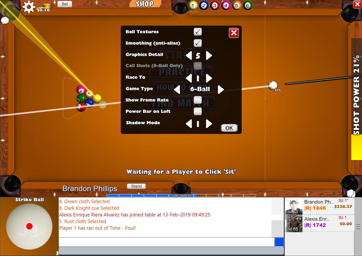 Flash Pool Game (8 Ball &amp; 9 Ball)