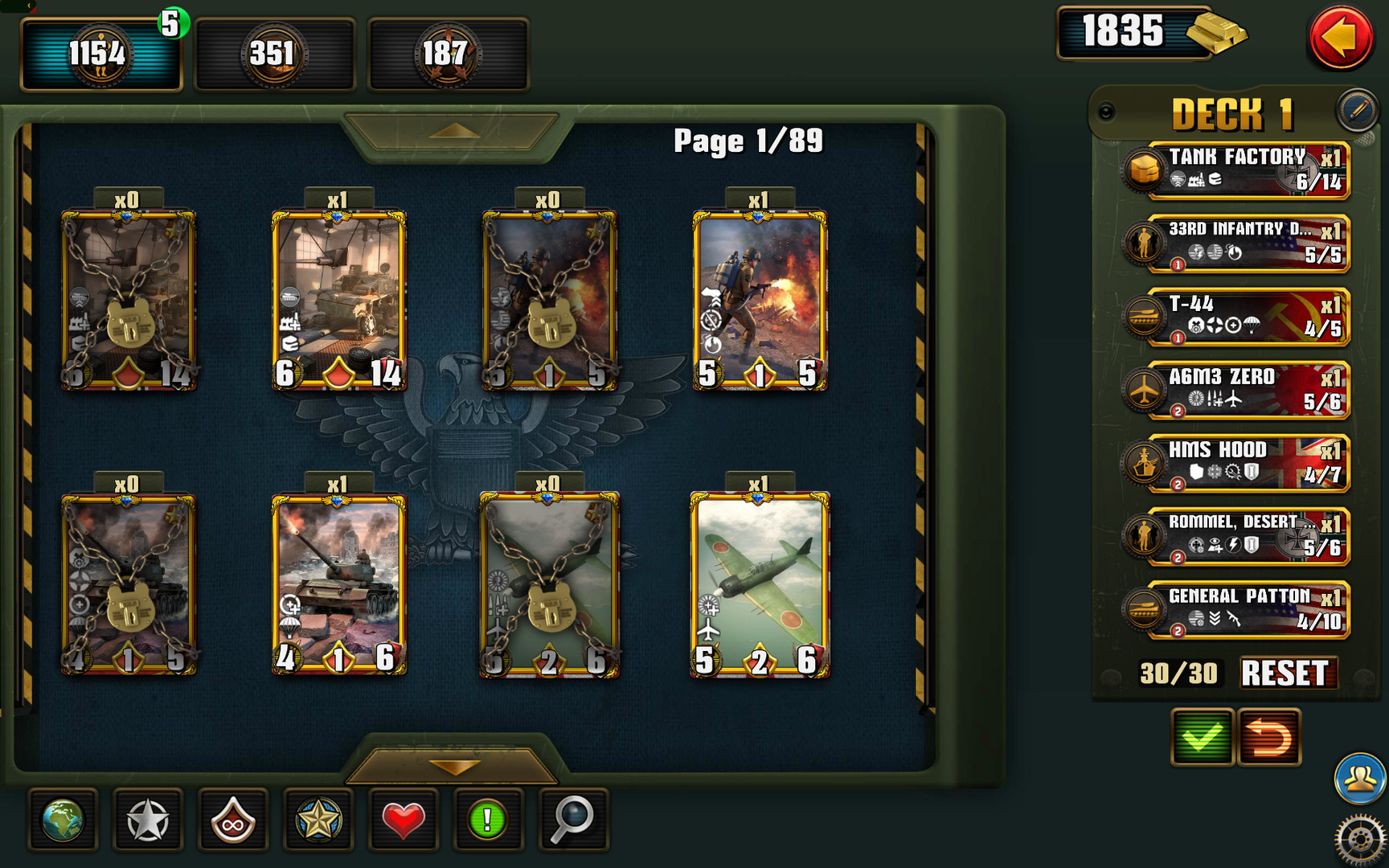 World War II: TCG