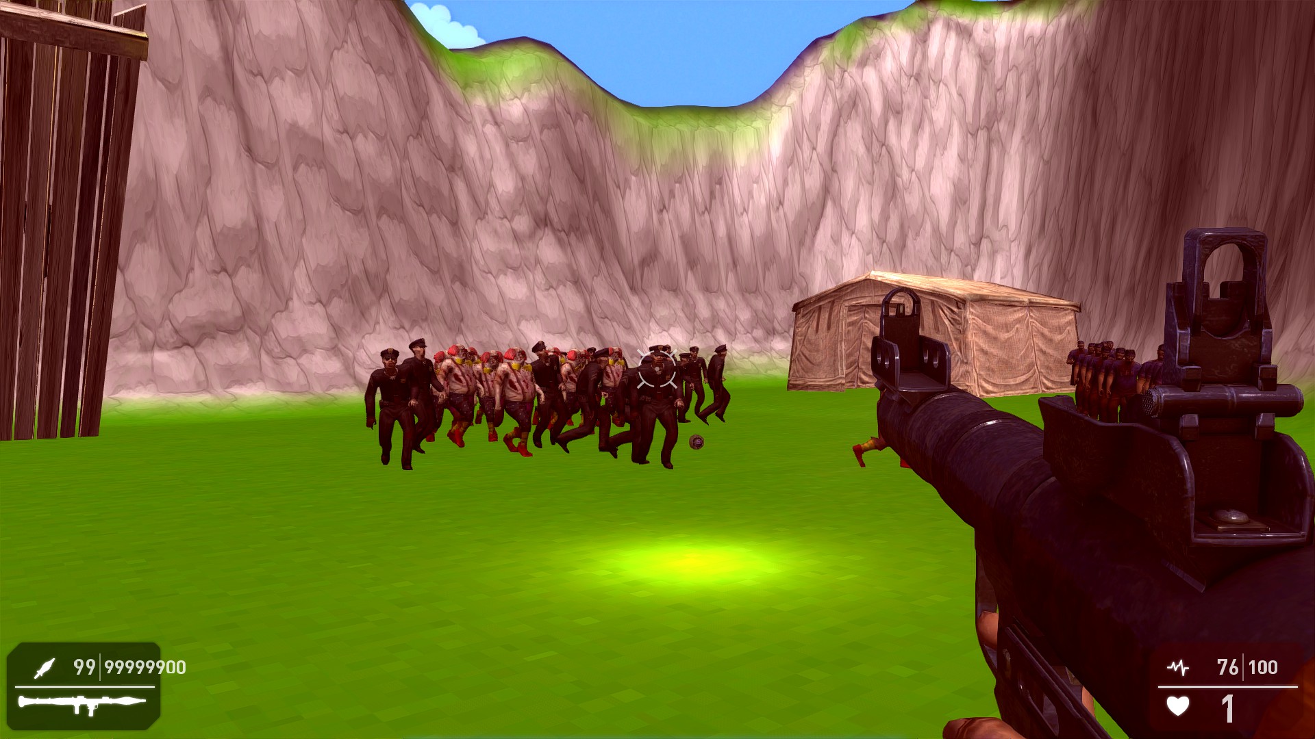 Clown Thug Cop Zombies