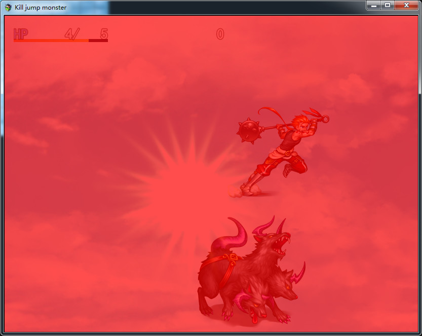 Kill jump monster
