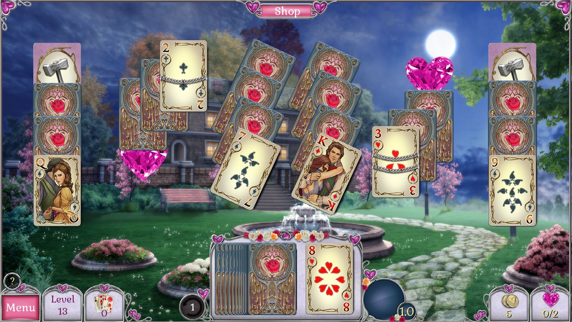 Jewel Match Solitaire L’Amour