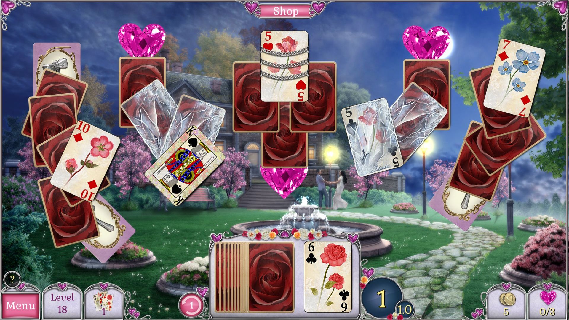 Jewel Match Solitaire L’Amour