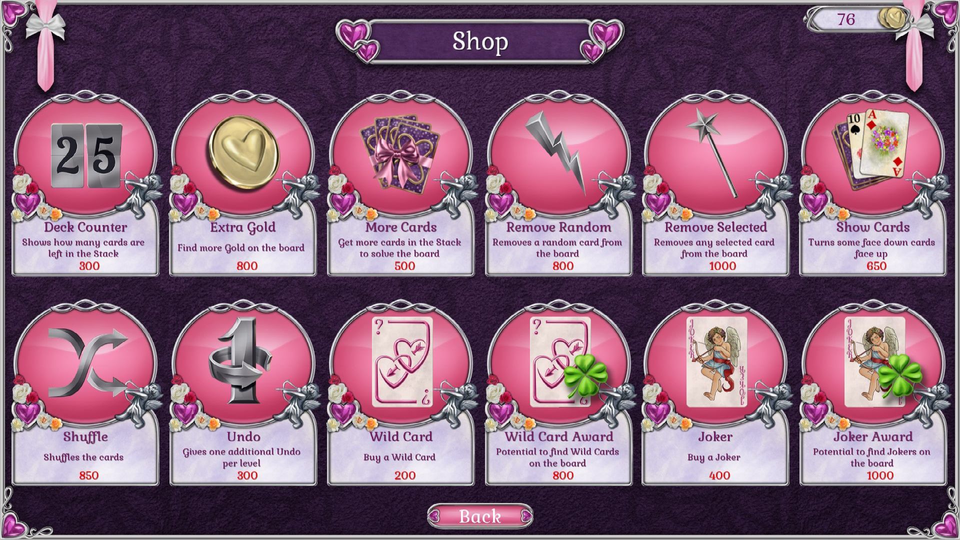 Jewel Match Solitaire L’Amour