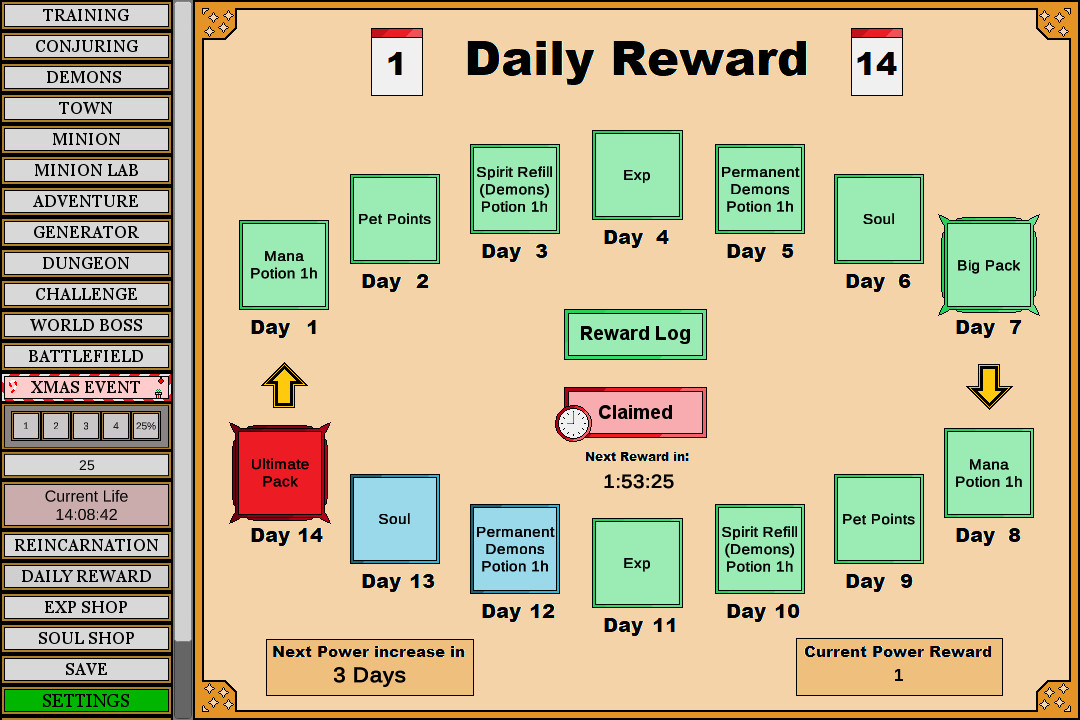 Wizard and Minion Idle