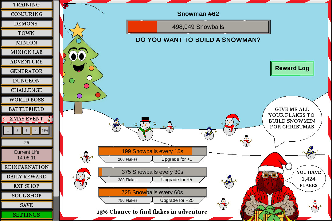 Wizard and Minion Idle