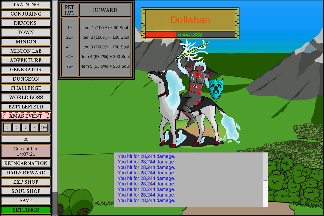 Wizard and Minion Idle