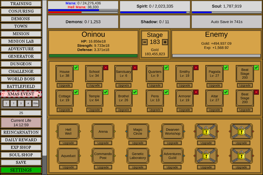 Wizard and Minion Idle