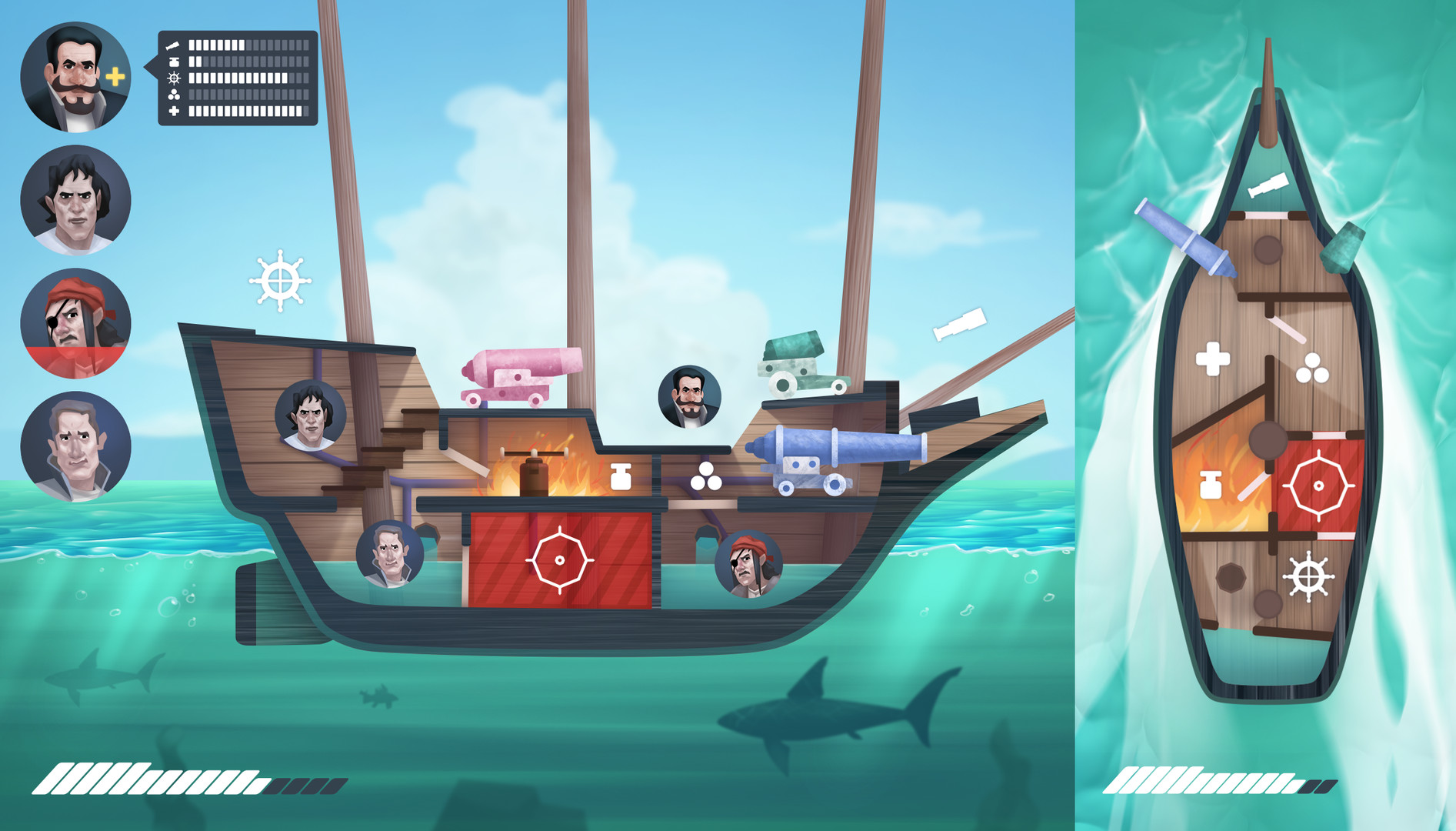 Cannon Fire: Bloody Sea