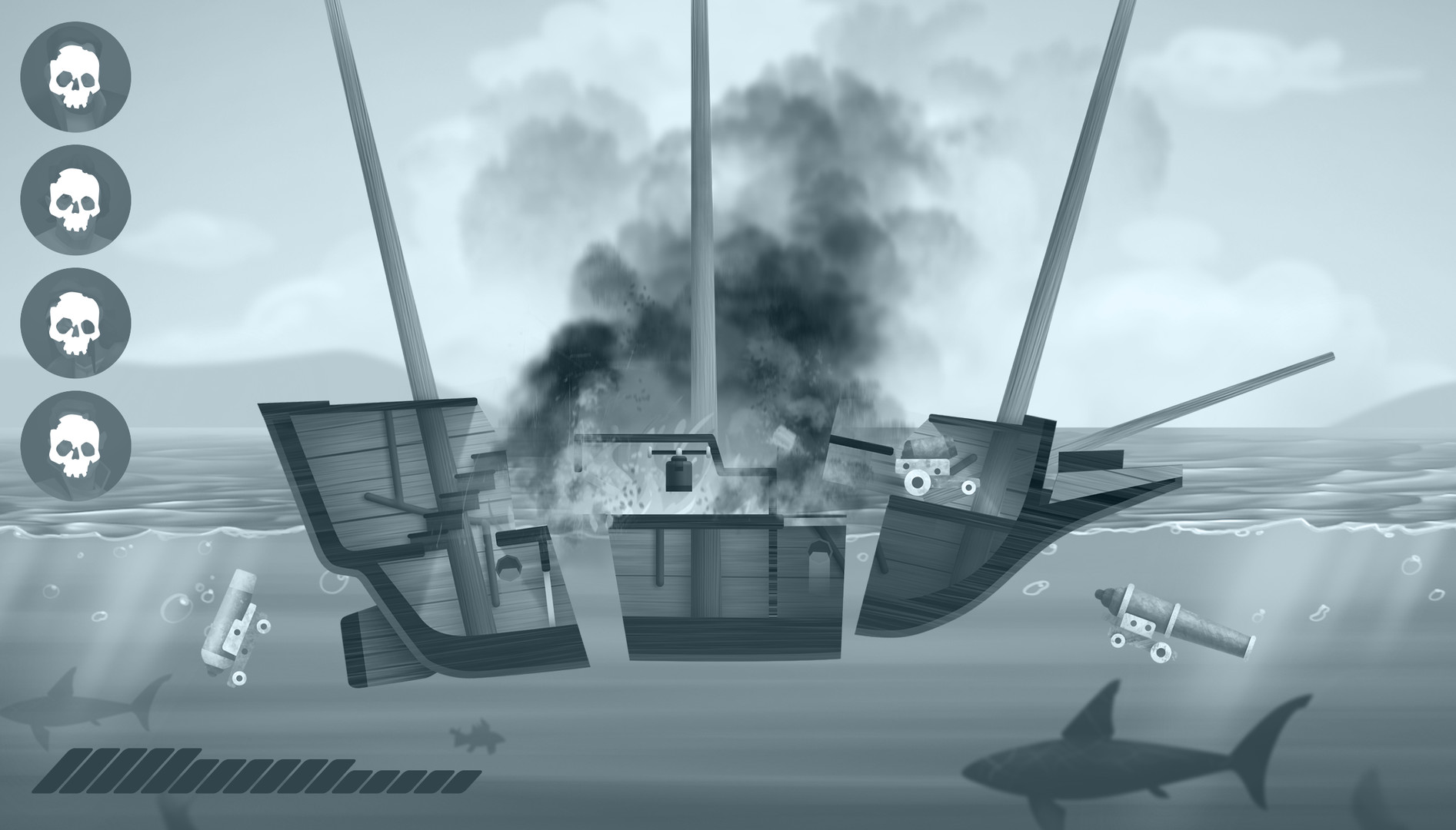 Cannon Fire: Bloody Sea