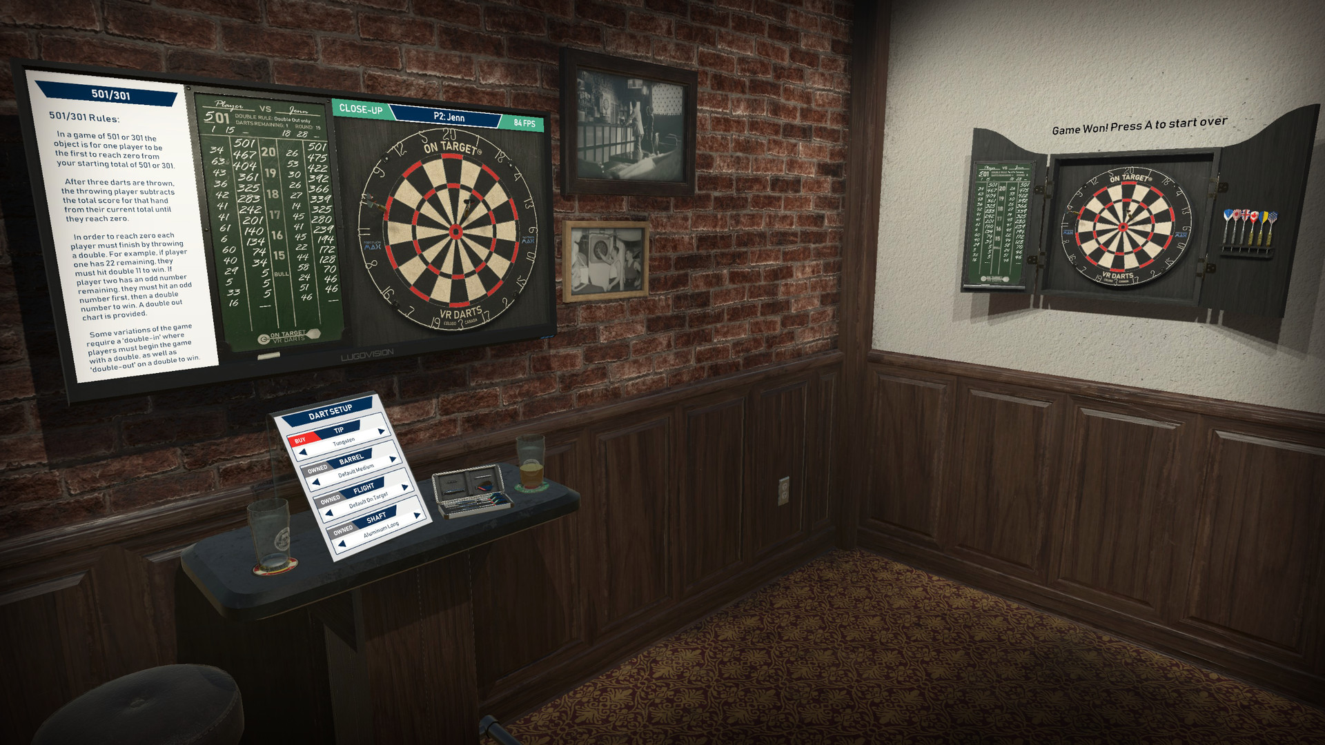 On Target VR Darts