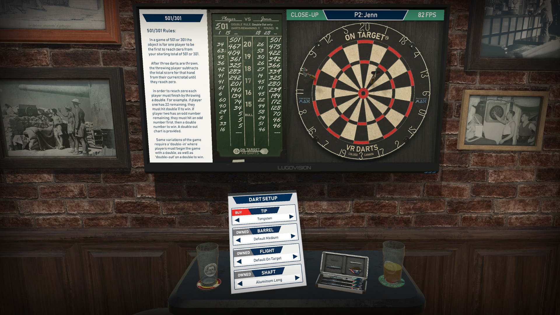 On Target VR Darts