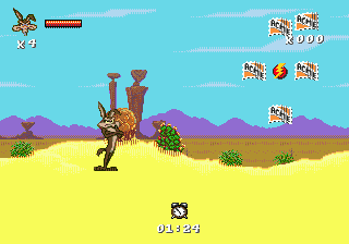 Desert Demolition Starring Road Runner and Wile E. Coyote
