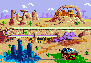 Desert Demolition Starring Road Runner and Wile E. Coyote