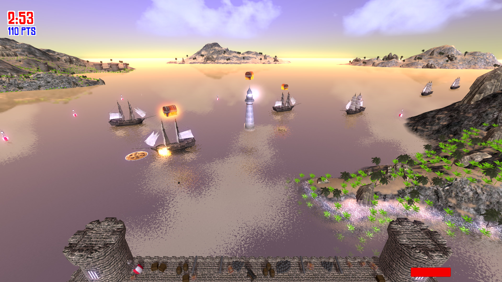 Pirate Cannons Ahoy!