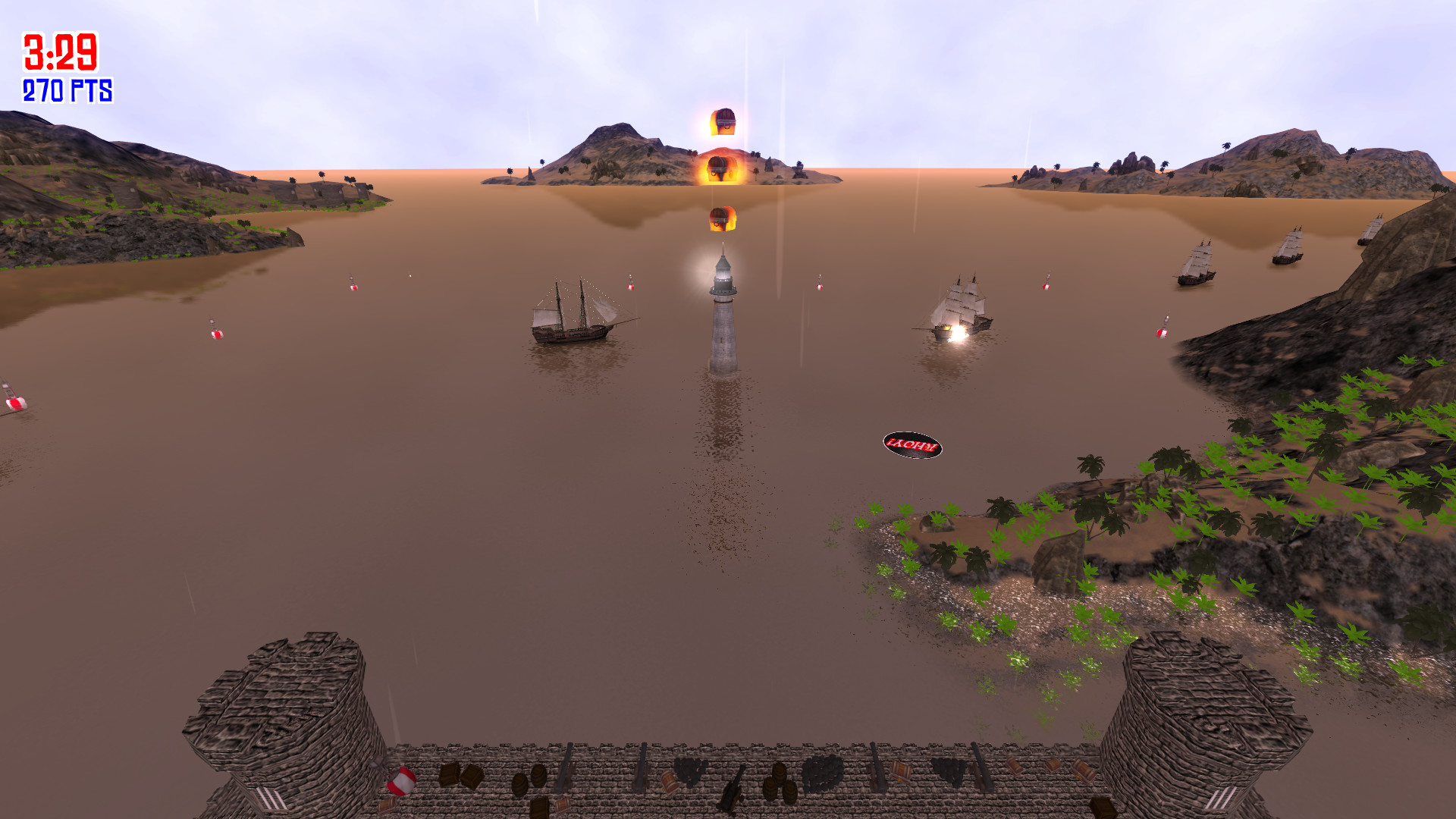 Pirate Cannons Ahoy!