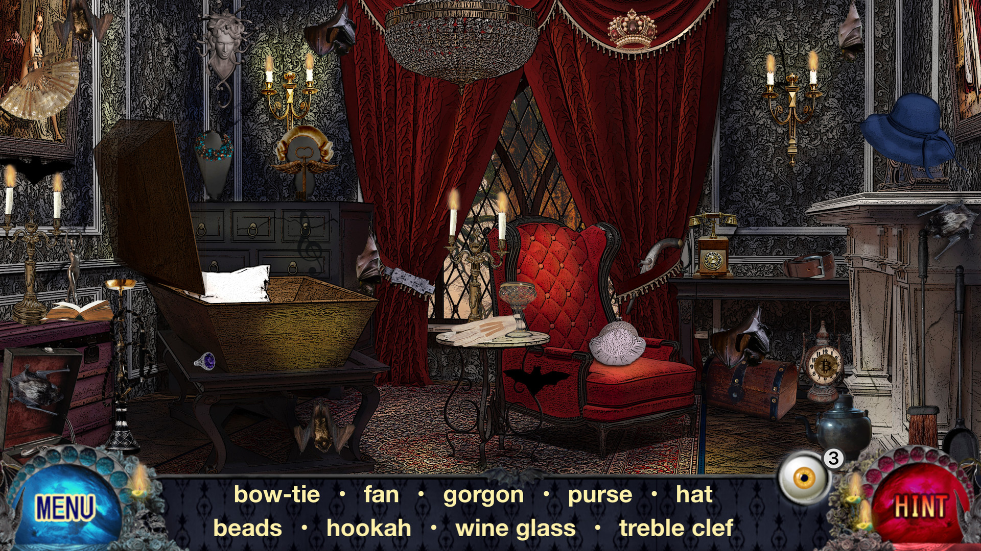 Vampire &amp; Monsters: Hidden Object Games